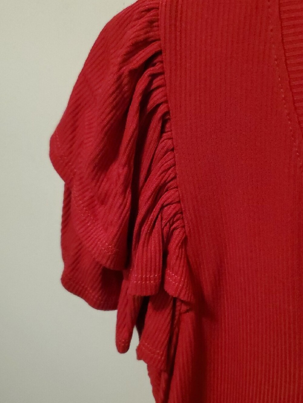 1. State Ruffle Sleeve Top - Picture 3 of 4